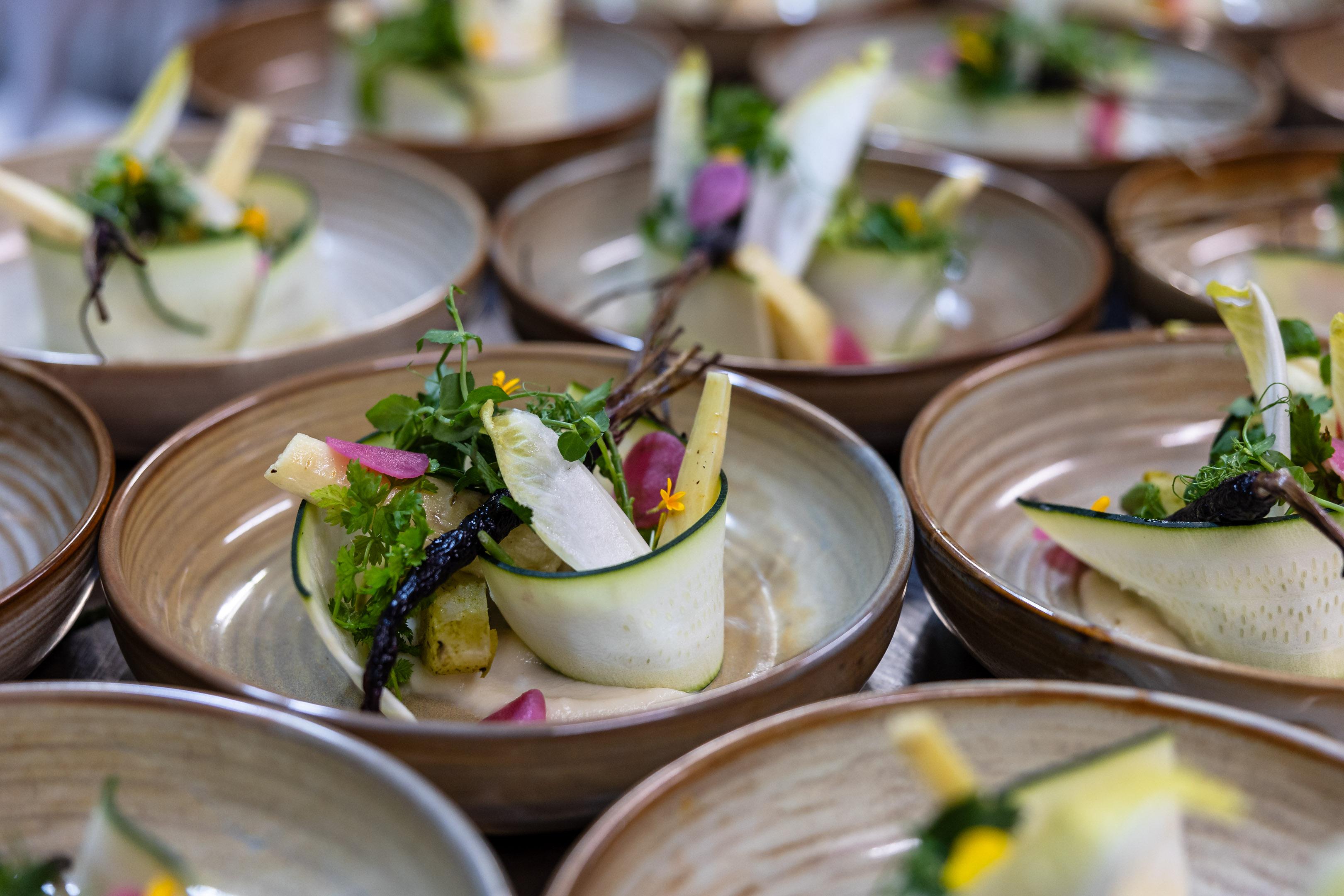 Vegetarische catering bruiloft